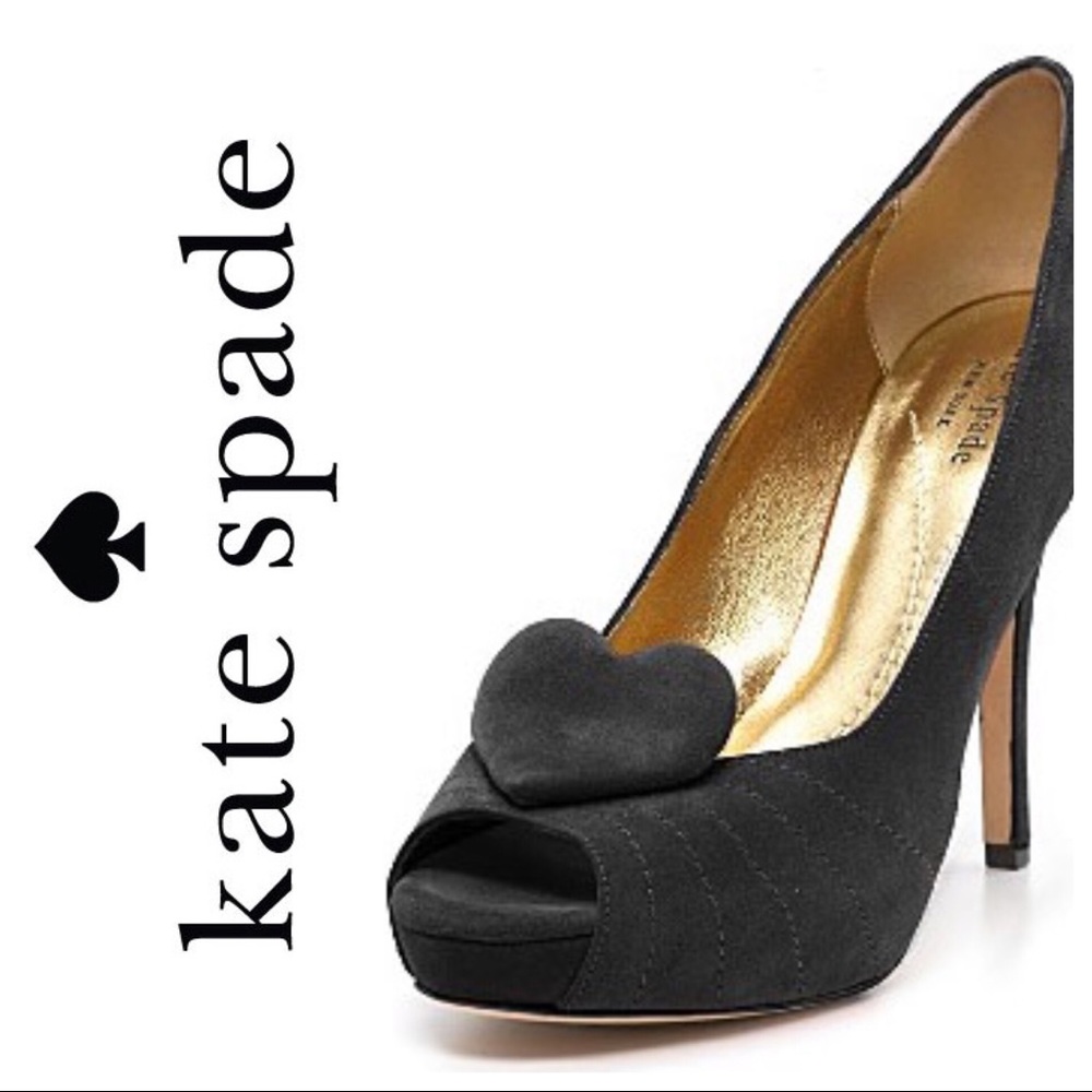 Kate Spade Genny Pump, Size 8. Color: black.